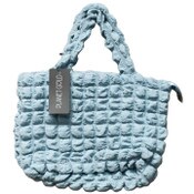 Wholesale - BLUE QUILTED SATCHEL HANDBAG C/P 12